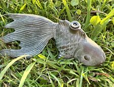 Vintage Brass Koi Fish Lawn Sprinkler  picture