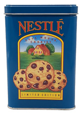 Nestle Toll House Morsels Cookie Tin Limited Edition Metal Container Vintage picture
