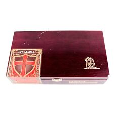 Ave Maria Ark of the Covenant Empty Wooden Cigar Box 10