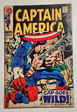 CAPTAIN AMERICA  #106 JACK KIRBY, ICONIC COVER-  I combine shipping picture