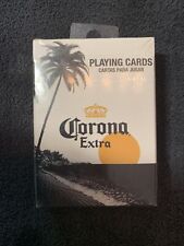 Corona Extra Playing Cards Poker Size Cartamundi Custom Limited New Sealed picture