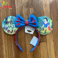 Disney 100 decades authentic 2023 Snow White minnie mouse ear Headband picture