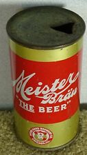 *OLD* Meister Brau flat top beer can picture