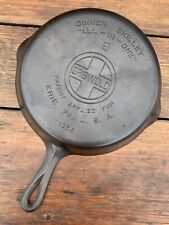 Griswold Cast Iron All In One #8 Divided Skillet picture