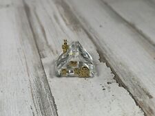 Swarovski Crystal Memories Ornament 1998 Gingerbread House Gold Plate 219872 picture