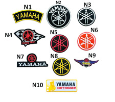 Yamaha Motorsports Super Bike Logo Racing Iron Sew On Patch Jacket jeans Hat new picture