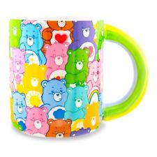 Care Bears Allover Print Ceramic Mug With Rainbow Handle | Holds 20 Ounces picture