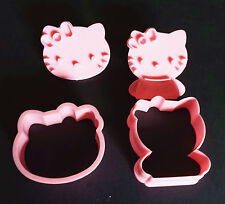 hello kitty cookie cutter mold with stamps picture