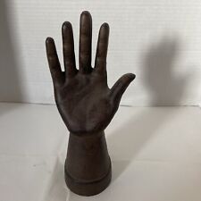 Vintage Cast-iron Hand For Jewelry  8.5” Tall picture