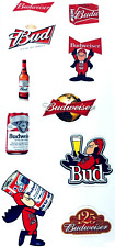 Budweiser Stickers Bud Man by Checkered Flag Racing 1991 edition old school New picture