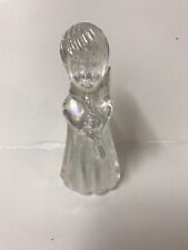 Pele’s Art Glass Iridescent Angel Figurine picture