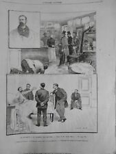 1892 1893 Attack Dynamite Explosion 10 Newspapers Antique picture