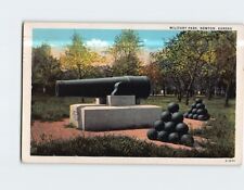 Postcard Military Park Newton Kansas USA picture