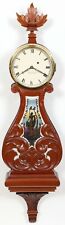 Foster Campos Pembroke MA, Weight Driven Curtis Lyre Banjo Clock #3, 1982 MINT picture