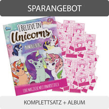 Topps - I Believe in Unicorns - Collectible Sticker - Complete Set + Album picture