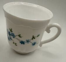 Arcopal France Tea Cup Blue Floral Pattern picture
