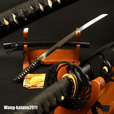 30'' Clay Tempered Folded T10 Japanese Samurai Wakizashi Sharp Functional Sword picture