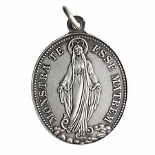 1907 Antique Silver Congregation of the Children of Mary Medal (DEV304-) picture