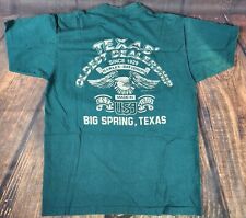 1982 Harley Davidson Big Spring TX Texas Size Medium Vintage Holoubek USA Made picture