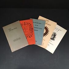Time and its Measurement and more Vintage Horology Booklets Catalog Lot of 5 picture