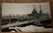 Antique Postcard U.S.S. “New Mexico”, Pacific Fleet Gutan Locks Panama Canal picture