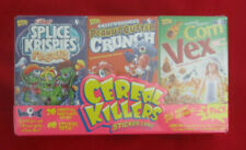 Wax-Eye CEREAL KILLERS Series 2: Trading Card & Sticker Mini-Cereal 3pk Box Set picture