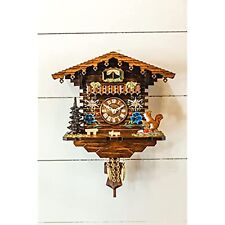 Hermle 71000 Edelweiss Hand Painted Quartz Cuckoo Clock with Squirrel picture
