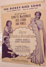 Vintage Dickey-Bird Song Sheet Music Jane Powell 1947 picture
