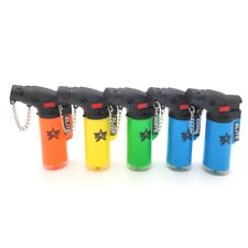 Elite Brands USA Mini Neons Torch Butane Gas Refillable Lighters Bulk Pack of 10 picture