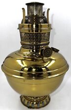 Antique P&A ROYAL Brass Kerosene Oil Hanging / Standing Lamp with Flame Spreader picture