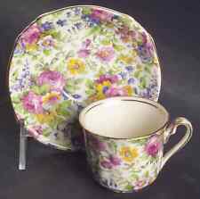 Royal Winton Summertime  Ascot Flat Demitasse Cup and Saucer Set 7442202 picture