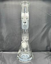 15 inch beaker bong geometrical bear shape bong thick glass hookah water pipe picture