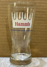 Hamm’s Beer Glass / Sham / Vintage Tavern Advertising / Man Cave Barware Gift picture