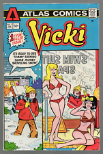 Vicki #1 Atlas 1975 VF+ 8.5 picture