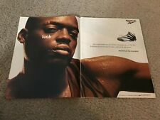 Vintage 1996 NICK VAN EXEL REEBOK THE BLAST Basketball Shoes Poster Print Ad 90s picture