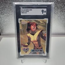2016 Marvel Gems Kitty Pryde Topaz Parallel #2 SGC 9 Limited 5/10 picture
