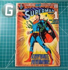 SUPERMAN #233 (1971) Classic Neal Adams Cvr DC Comics Kryptonite Nevermore Poor picture