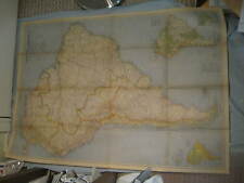 ANTIQUE SOUTH AMERICA MAP December 1937 National Geographic picture