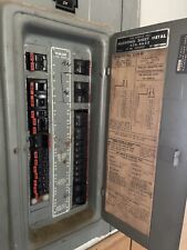 Federal Pacific Electric panel 200 amp entire circuit board picture