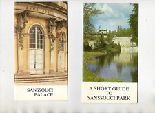 2 EA  ENGLISH GUIDES TO SANSSOUCI POTSDAM GERMANY PALACE AND PARK picture