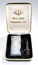 1950-60's MCM Vintage Collectible Silver Tone JJJ Milford Lighter Made In Japan. picture