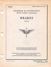 Hayes Brakes Handbook of Instructions 1943 World War II Book Flight Manual -CD picture