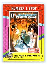 2021-22 Upper Deck Marvel Annual #N1S-7 The Mighty Valkries #1 Number One Spot picture