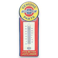 Chevrolet Genuine Parts Metal Wall Thermometer picture