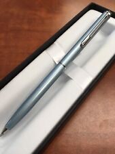 Sheaffer Agio Frosted Blue Ballpoint Pen picture