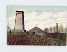 Postcard The Three Monuments Battlefield Waterloo picture
