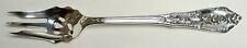 Wallace Silver Rose Point  Handcrafted Pierced Pickle Fork 4635200 picture