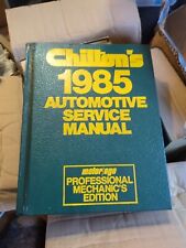Chilton's 1985 Automotive Service Manual Professional Mechanic's Ed 1981-1985 HB picture