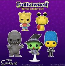 Funko Pop The Simpsons - Treehouse Of Horror - Complete Set Of 5 - Mint picture
