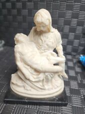 A Santini Classic Figure Sculptor Pieta  Mary Holding Jesus Made in Italy 6